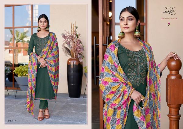 Levisha Nivisha Rayon Designer Dress Material Collection